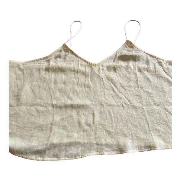 BP light yellow lightweight spaghetti strap cami - Picture 5 of 16